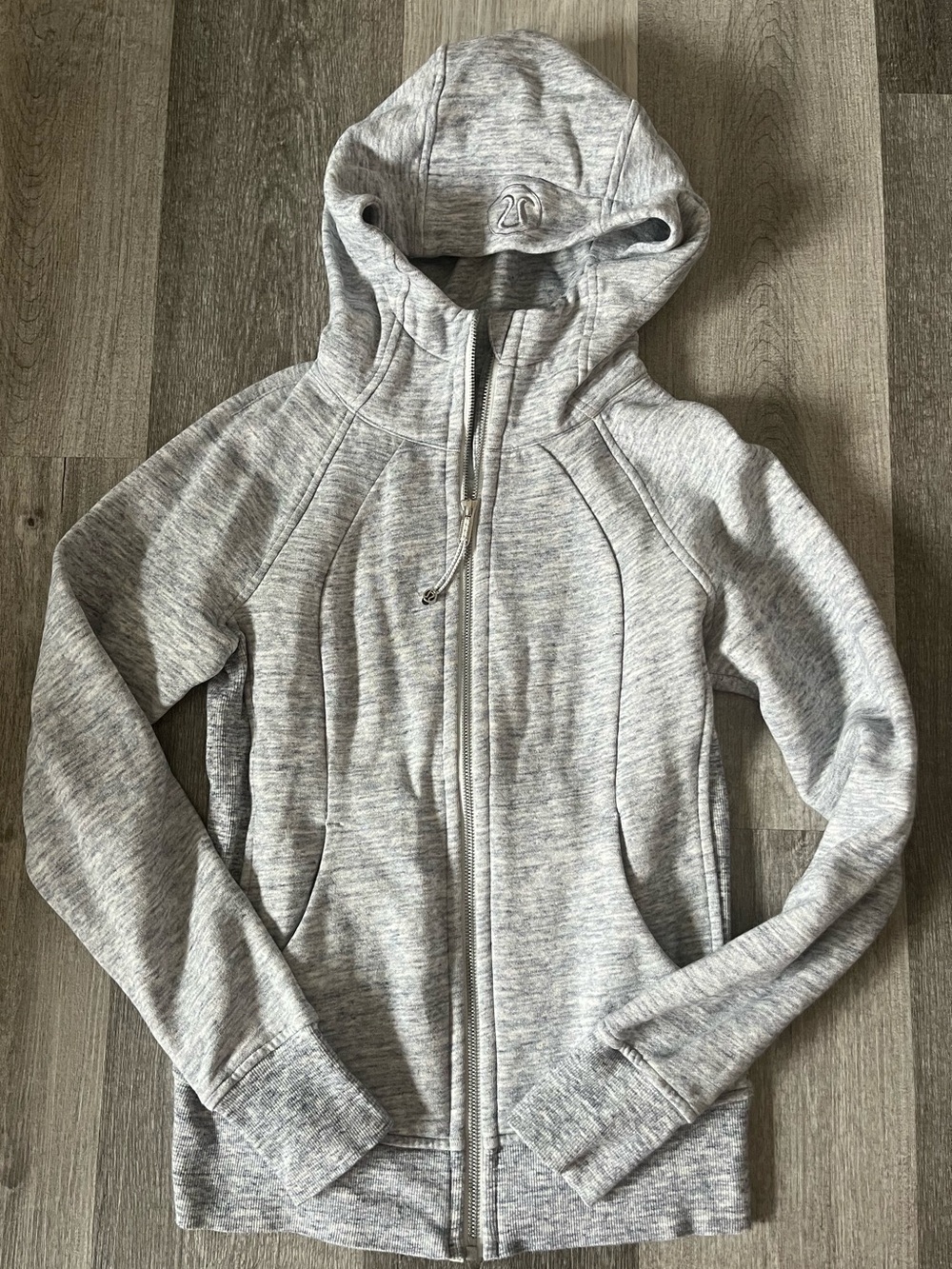 Lululemon Scuba Hoodie Light Cotton Fleece Sz 4